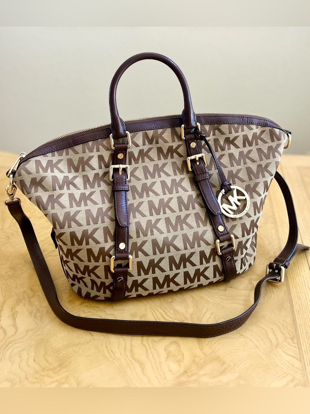 Michael Kors Canvas Bag Satchel